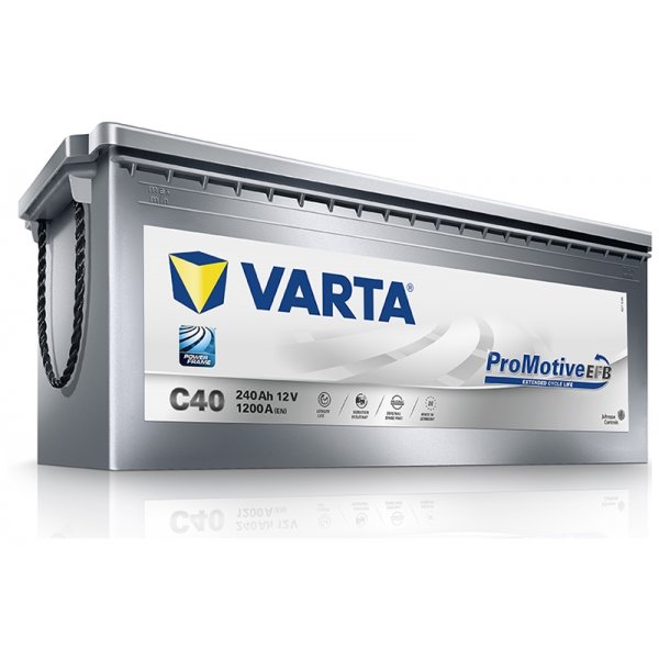 Μπαταρία Φορτηγού VARTA Promotive EFB C40 240AH 